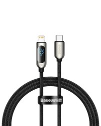 Кабель-зарядка Type-C на Lightning Baseus Display 2м (CATLSK-A01) 2A черный