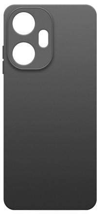  Чехол-накладка для Realme C55 силикон матовый чёрный