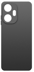 Чехол-накладка для Realme C55 силикон матовый чёрный