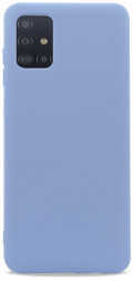 Накладка для Samsung Galaxy A41 Silicone cover лаванда