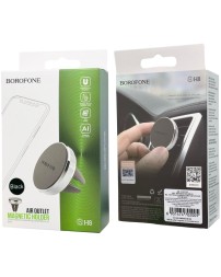 Держатель в автомобиль в воздуховод Borofone BH8 черный