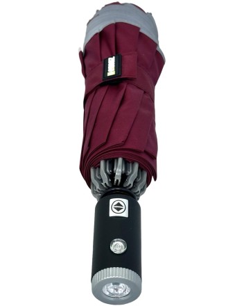  Зонт Zuodu Automatic Umbrella LED красный