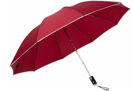  Зонт Zuodu Automatic Umbrella LED красный