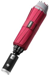 Зонт Zuodu Automatic Umbrella LED красный