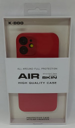 Накладка для i-Phone 12 mini 5.4&quot; K-Doo Air Skin силикон красная