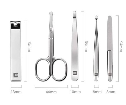  Набор для маникюра HuoHou Stainless Steel Nail Clipper Set HU0061