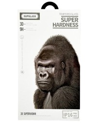 Защитное стекло для i-Phone 16 Pro Max 6.9&quot; Supglass XC-11 3D чёрное