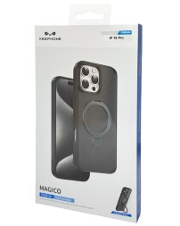 Накладка для i-Phone 16 Pro Keephone Magico MagSnap черный