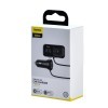  FM трансмиттер Baseus T-Typed S-16 Wireless MP3 Charger 1USB (CCTM-D01/CCTM-E01) черный