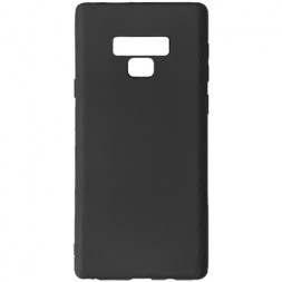 Чехол-накладка для Samsung Galaxy Note 9 силикон матовый черный