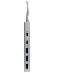 USB-C хаб Xiaomi Usb-A/Type-C 10 в 1 (XMTIO01YM) серебристый