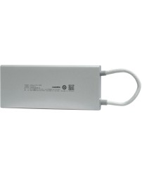 USB-C хаб Xiaomi Usb-A/Type-C 10 в 1 (XMTIO01YM) серебристый