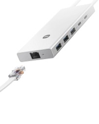 USB-C хаб Xiaomi Usb-A/Type-C 10 в 1 (XMTIO01YM) серебристый