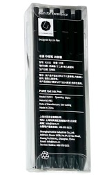 Ручка гелевая Kaco Pure Plastic Gelic Pen (10шт) K1015