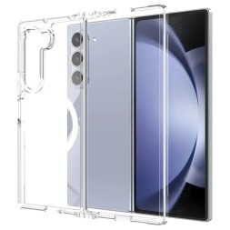 Накладка для Samsung Galaxy Z Fold 7 силикон MagSafe Clear Case