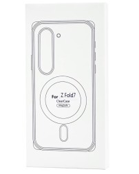 Накладка для Samsung Galaxy Z Fold 7 силикон MagSafe Clear Case