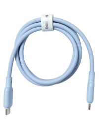 Кабель-зарядка Type-C на Type-C Baseus Silky Series 100W 1м (P10377704313-00) голубой