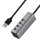  USB2.0 хаб Hoco HB1 4 порта серый