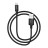  Usb Кабель-зарядка Lightning Hoco X14 Times speed 1м 2.0A в тканевой оплётке чёрный