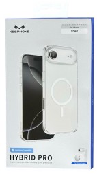 Накладка для i-Phone 17 Air Keephone Hybrid Pro MagSnap прозрачный