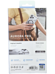 Накладка для i-Phone 17 Pro Keephone Aurora Pro MagSnap черный