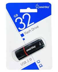 USB флеш накопитель Smartbuy 32GB Crown Black (SB32GBCRW-K)