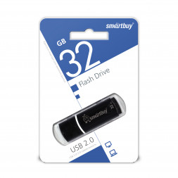 USB флеш накопитель Smartbuy 32GB Crown Black (SB32GBCRW-K)