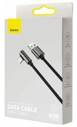 Usb Кабель-зарядка TYPE-C Baseus Legend Series 2м CATCS-C01 черный