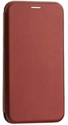  Чехол-книжка Samsung Galaxy A22S Fashion Case кожаная боковая бордовая