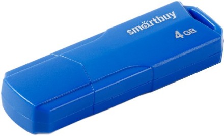  USB флеш накопитель SmartBuy 4GB Clue Blue (SB4GBCLU-BU)