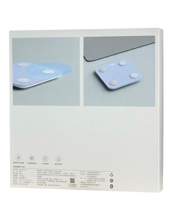  Весы напольные Xiaomi Mi Body Composition Scale S400 MJTZC01YM голубые