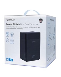 Док-станция для 2 HDD Orico DS200C3 5Gbps USB-C черная
