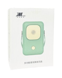 Мини-вентилятор портативный с ароматом Chao Portable Fan YC-SSFS01 зелёный