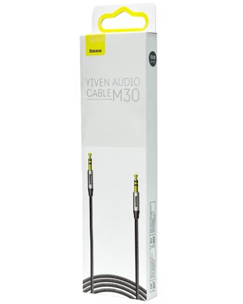  Аудиокабель AUX 3.5mm Baseus M30 150см (CAM30-CS1) черный