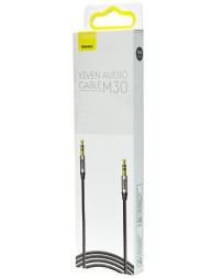 Аудиокабель AUX 3.5mm Baseus M30 150см (CAM30-CS1) черный