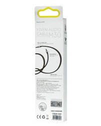 Аудиокабель AUX 3.5mm Baseus M30 150см (CAM30-CS1) черный