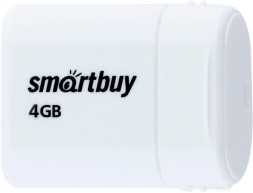 USB флеш накопитель Smartbuy 4GB Lara (SB4GBLara-W) белый