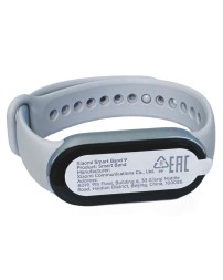 Фитнес-браслет Xiaomi Mi Band 9 серебристый глобальный версия