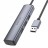  Кабель-переходник Borofone DH12 USB на USB3.0x4 1.2М серый
