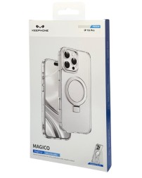 Накладка для i-Phone 16 Pro Keephone Magico MagSnap прозрачный