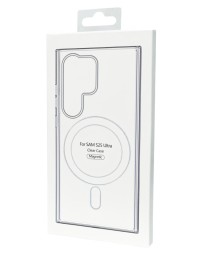Накладка для Samsung Galaxy S25 Ultra силикон MagSafe Clear Case