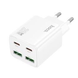 Сетевое зар. устр. Hoco N55 2USB/2С 20W белое