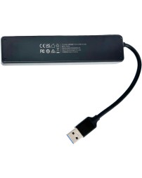 USB-С хаб Orico PW7U-U3-015 USB3.0x7 черный