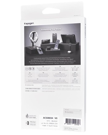  Накладка для i-Phone 16 Pro Max 6.9 Spigen Slim Armor MagSafe (ACS08034) черный