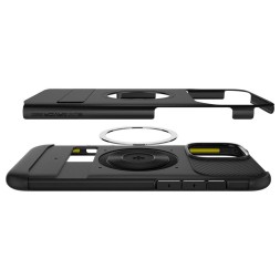 Накладка для i-Phone 16 Pro Max 6.9 Spigen Slim Armor MagSafe (ACS08034) черный