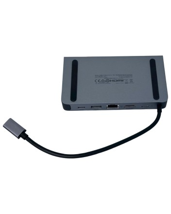  USB-C хаб для игровых консолей Anker A83S1 2xUSB3.0/2USB-C/HDMI/RJ45 серый
