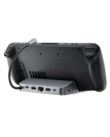 USB-C хаб для игровых консолей Anker A83S1 2xUSB3.0/2USB-C/HDMI/RJ45 серый