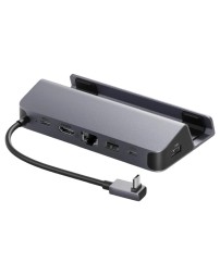 USB-C хаб для игровых консолей Anker A83S1 2xUSB3.0/2USB-C/HDMI/RJ45 серый