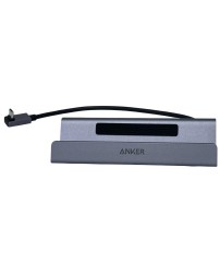 USB-C хаб для игровых консолей Anker A83S1 2xUSB3.0/2USB-C/HDMI/RJ45 серый