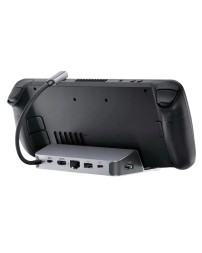 USB-C хаб для игровых консолей Anker A83S1 2xUSB3.0/2USB-C/HDMI/RJ45 серый